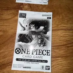 One Piece Card Game- Op14 The Azure Sea's Seven Dash Pack SEALED - Image 1