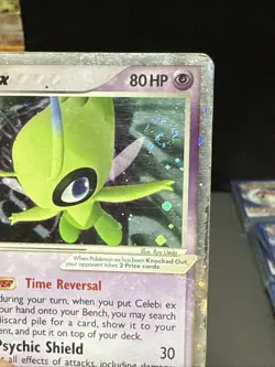 Pokemon Card Celebi ex 17/17 Holo Rare POP Series 2 Played - Image 5