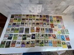89 Random Pokemon Card Lot - Image 1