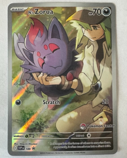 N's Zorua - 189 (Pokemon Center Exclusive) 189 Sv: Scarlet & Violet Promo Cards - Image 1