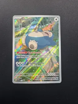 2023 Pokemon 151 Snorlax Full Art ETB SVP 051 Black Star Promo Card NM - Image 1