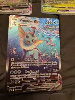 JUMBO CARD SET Vaporeon VMAX SWSH182 Jolteon VMAX SWSH184 Flareon VMAX SWSH180 - Image 3