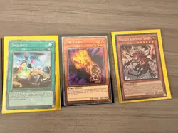 Yu-Gi-Oh! TCG Konami Card Lot - 6 Cards Seventh Tachyon, Fire Hand, Saqlifice - Image 3