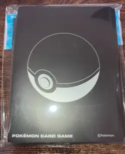 Pokemon Sleeves Pokeball Black Silver Card Sleeves 64 Pokemon Center - Image 1