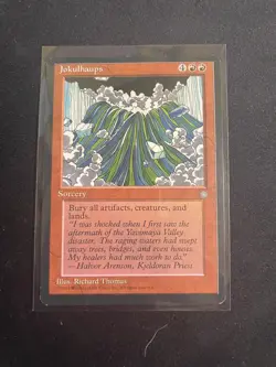 MtG X1 Jokulhaups Ice Age Magic the Gathering (Sorcery) - Image 1