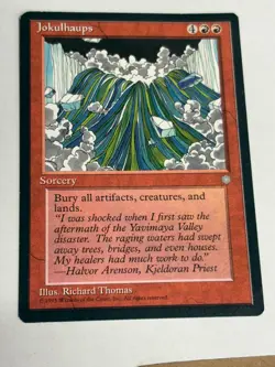 MTG Magic The Gathering Jokulhaups Ice Age Rare LP - Image 1