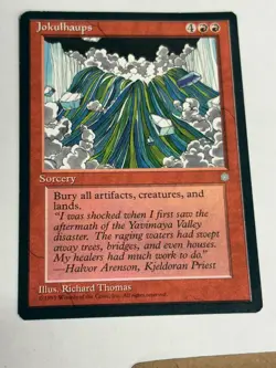 MTG Magic The Gathering Jokulhaups Ice Age Rare LP - Image 2