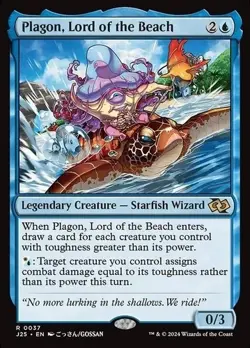 Plagon, Lord of the Beach (Anime) R Foundations Jumpstart 37 NM - Image 1