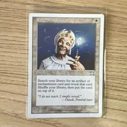 Magic The Gathering ENLIGHTENED TUTOR Instant - 6th Edition 1999 - 19 White - Image 1