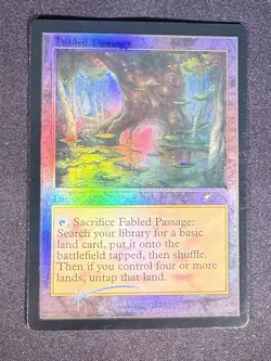 MTG Fabled Passage Retro Frame Foil Gateway Promo - Image 1