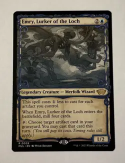 MTG Emry, Lurker of the Loch March of the Machine: Multiverse Legends NM - Image 1