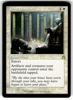 Ravnica Remastered Blind Obedience Masters/Rare - Image 1