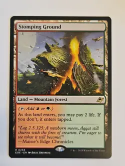 Stomping Ground 0258 (R) MTG Edge of Eternities (EOE) - Image 1