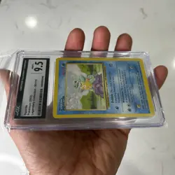 2002 Pokemon Squirtle 95/110 Legendary Collection CGC 9.5 Mint+ Graded Card - Image 4