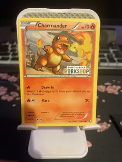 Build-A-Bear Card Charmander 17/113 Lightly Played Non-Foil Pokemon TCG Sealed - Image 1