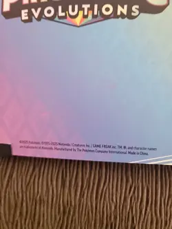 Pokemon Prismatic Evolutions Eevee Binder Collection ***BINDER ONLY*** NEW 2025 - Image 3