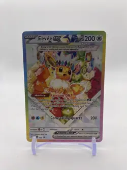 Pokemon TCG Eevee EX SVP 174 Scarlet & Violet Promo Holo NM - Image 1