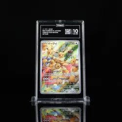 TAG 10 2024 Pokemon Japanese Crimson Haze Eevee #078 Art Rare - Image 1