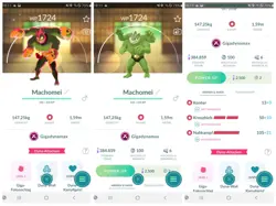 Pokemon Go Shiny Gigantamax Machamp - Pokemon Go Shiny Gigadynamax Machomei - Image 1