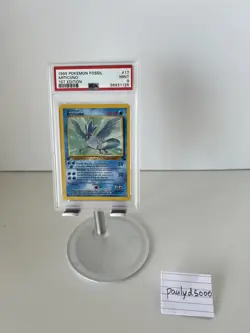 1999 Pokemon Fossil Articuno 1st Edition PSA 9 Mint #17 - Image 2
