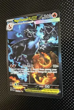 Mega Charizard X EX SIR 125/094 (English) Phantasmal Flames Pokemon TCG - Image 2