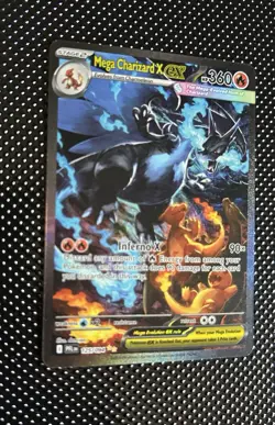 Mega Charizard X EX SIR 125/094 (English) Phantasmal Flames Pokemon TCG - Image 3