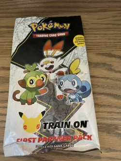 First Partner Pack Kalos Pokemon 25th Anniversary Sealed - Image 1