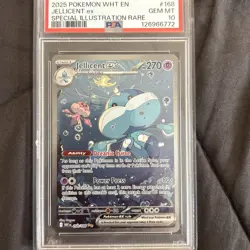 2025 POKEMON WHT EN-WHITE FLARE SPECIAL ILLUSTRATION RARE JELLICENT EX PSA 10 - Image 2