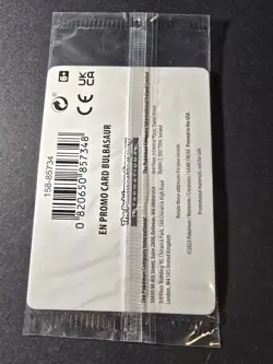 Pokemon TCG Bulbasaur 133/132 Mega Evolution SEALED Stamped Promo - Image 3