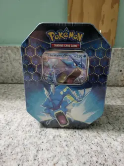 Pokemon Tcg Hidden Fates Gyarados Tin New - Image 2