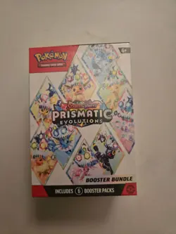 Pokemon TCG Prismatic Evolutions Booster Bundle - 6 packs - FACTORY NEW SEALED - Image 1