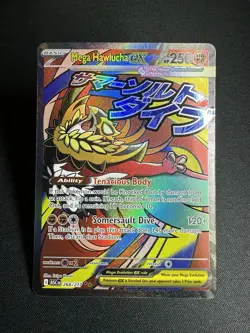 Pokemon TCG Mega Hawlucha Ex 268/217 Ascended Heroes English Mega Attack Rare NM - Image 1