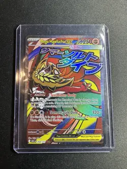 Pokemon TCG Mega Hawlucha Ex 268/217 Ascended Heroes English Mega Attack Rare NM - Image 3
