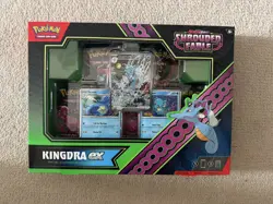 Pokemon TCG Shrouded Fable Kingdra EX Collection Box English, New Sealed - Image 1