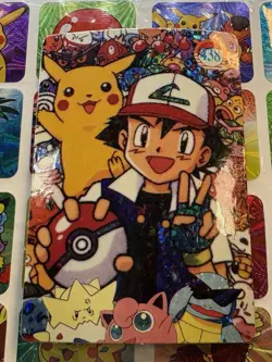 Pokemon Charizard Vintage Pocket Monsters Vending HOLO Prism Sticker 99 Nintendo - Image 2
