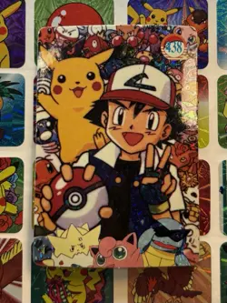 Pokemon Charizard Vintage Pocket Monsters Vending HOLO Prism Sticker 99 Nintendo - Image 3