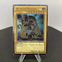 Yugioh Dunkler Magier YSYR-DE001 1. Auflage Ultimate Rare LP - Image 1
