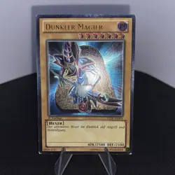 Yugioh Dunkler Magier YSYR-DE001 1. Auflage Ultimate Rare LP - Image 2