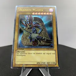 Yugioh Dunkler Magier YSYR-DE001 1. Auflage Ultimate Rare LP - Image 4