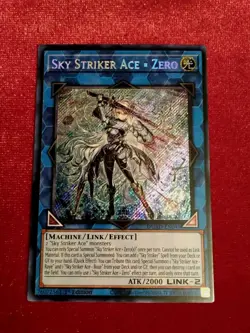 Yu-Gi-Oh! - Sky Striker Ace = Zero : DUAD-EN049 Secret Rare - 1st Edition Unplyd - Image 1