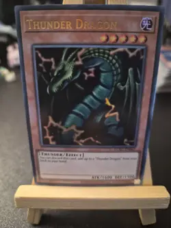 Yu-Gi-Oh! TCG Thunder Dragon LCKC-EN067 Ultra Rare NM - Image 1