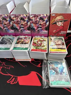 One Piece TCG Bulk Lot OP 11-12-13 Including R From OP13 Japanese NM - Image 2