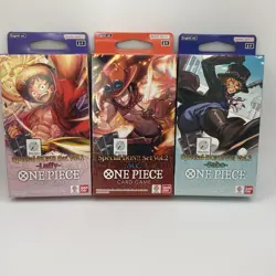 ONE PIECE Special Don Set Luffy/Ace/Sabo Vol. 1, Volume 2, and 3 English Sealed - Image 1