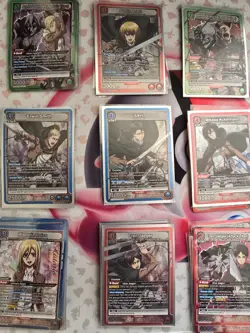Union Arena Attack On Titan Cards - Image 1