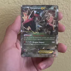 Pokemon Tyrantrum EX XY Foil XY70 English Card - Image 1