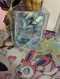 Pokemon TCG Articuno Journey Together Illustration Rare Card 161/159 Near Mint - Image 1