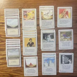 MTG: Vintage ‘94 Revised 60 Card White Lot - Magic The Gathering - Image 1