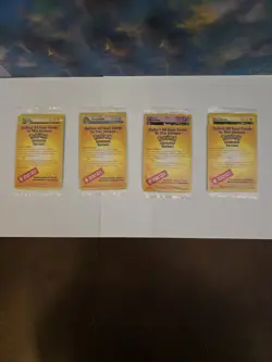 4x SEALED Black Star Promo Pokemon Cards PIKACHU, DRAGONITE,MEWTWO,ELECTABUZZ!! - Image 1