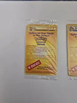 4x SEALED Black Star Promo Pokemon Cards PIKACHU, DRAGONITE,MEWTWO,ELECTABUZZ!! - Image 2
