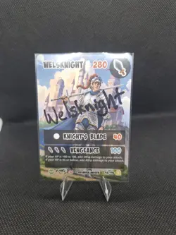 Hermitcraft TCG Alter Ego - Rare SIGNED Welsknight Card - In CREO Sleeve - Image 1